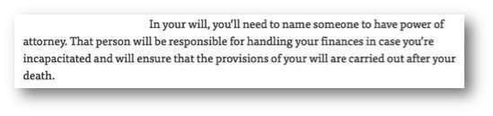 Writing a Legal Will: the worst advice we have seen yet